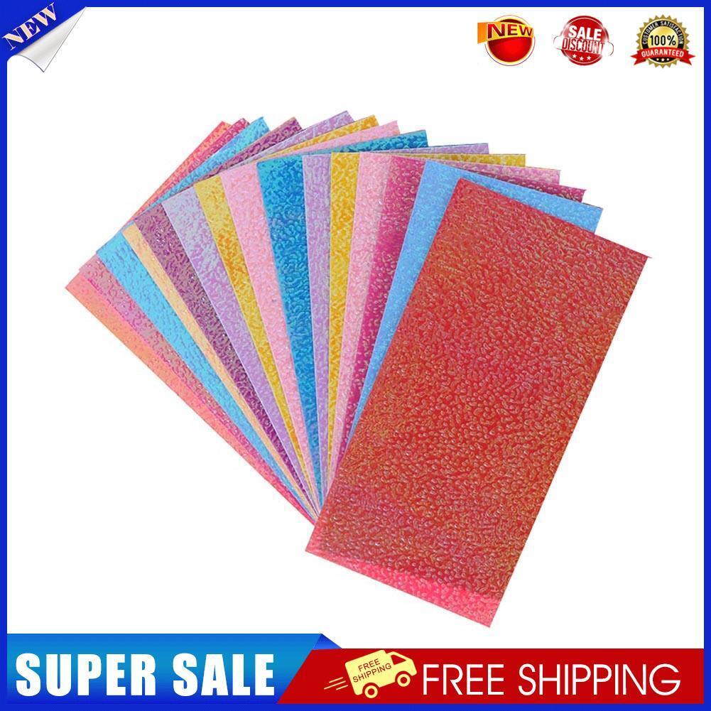 20pcs/set Rectangle Origami Papers Shining Folding Solid Papers for DIY(2)