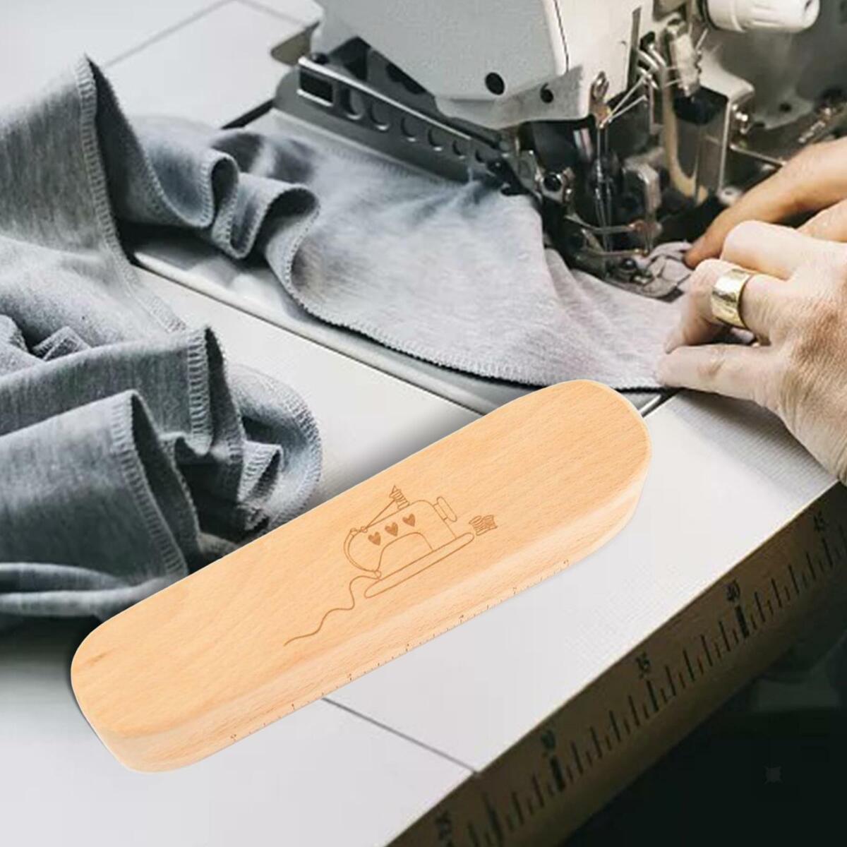 Beech   Clapper Seam Flattening Tool for Sewing Ironing Patchwork