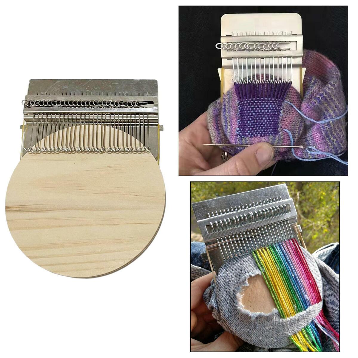 3Pcs Household Speedweve Type Loom Weave Tool Darning Hooks Mending for DIY
