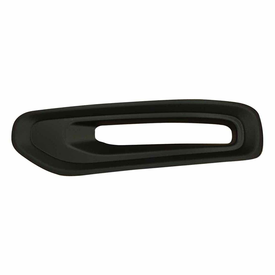 Left Front Fog Light Frame Cover Fit for Ram 1500 2500 3500 2019-2021 Black