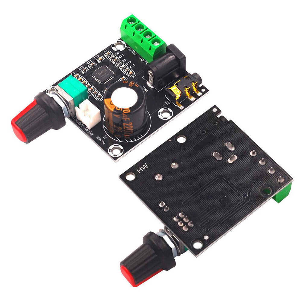 PAM8610 Class D Digital Stereo Audio Power Amplifier Module 15W+15W 12V DC
