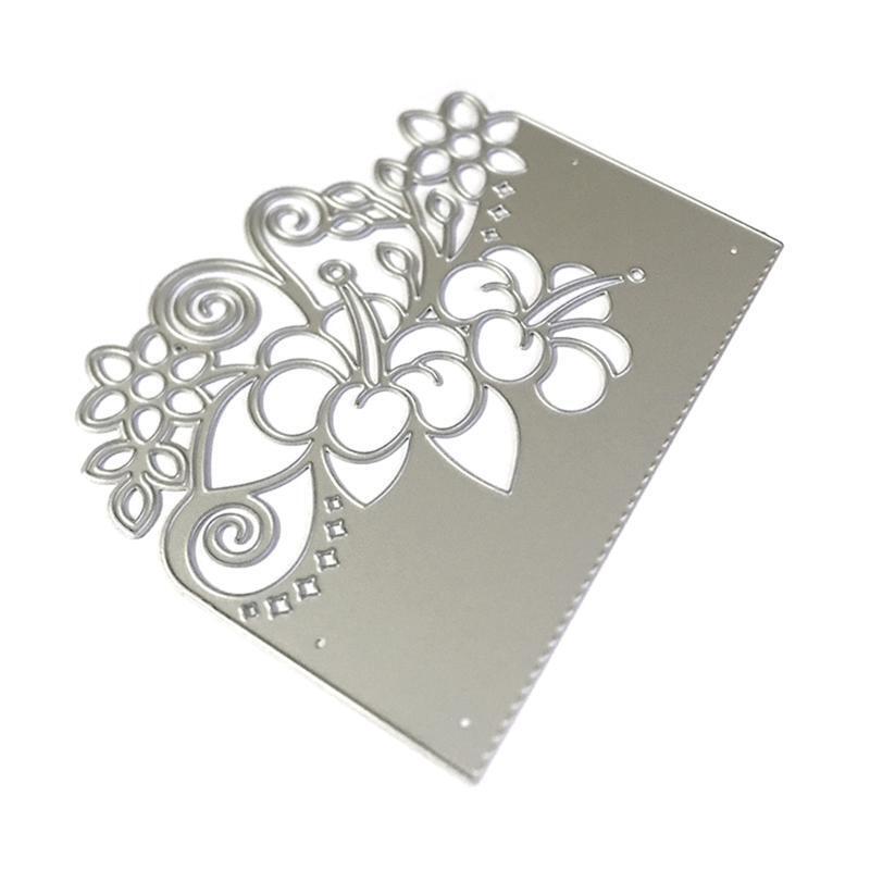 Valentine's Day Flower Metal Cutting Dies Stencil DIY Scrapbooking Album Paper