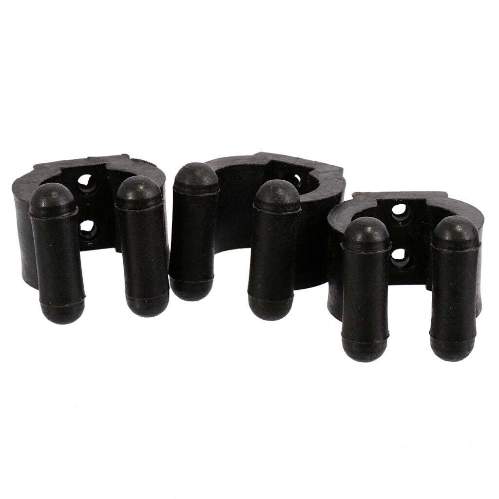12  Black Plastic Pool Billiards    Holder ing Rack