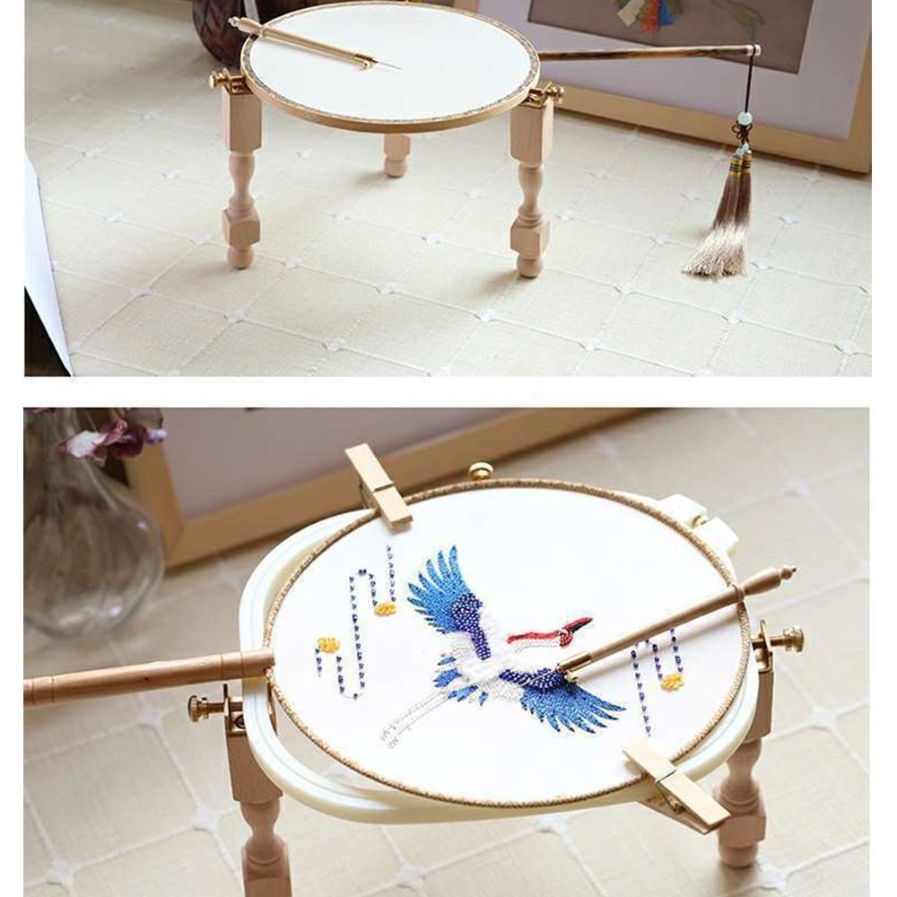 Durable Embroidery Stand Embroidery Hoop Embroidery Frame Legs Embroidery Cross