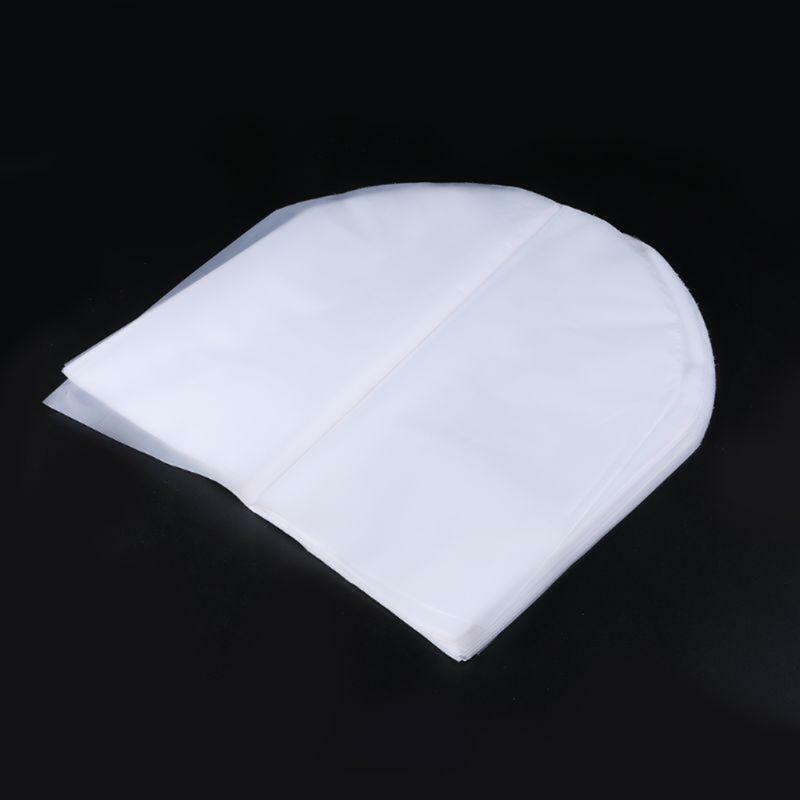 100Pcs LP Vinyl Record Bag 7 Inch Inner Bag Protective Sleeve Transparent