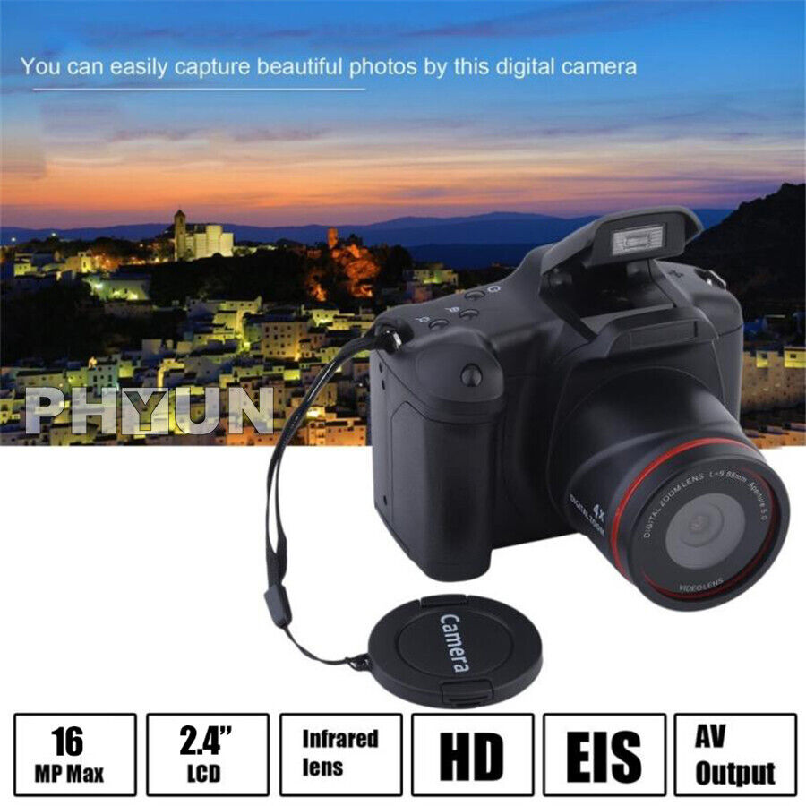 1pc 2.4 Inch 16MP 1080P 16X Zoom Anti-shake Digital Camera TFT LCD Screen HD