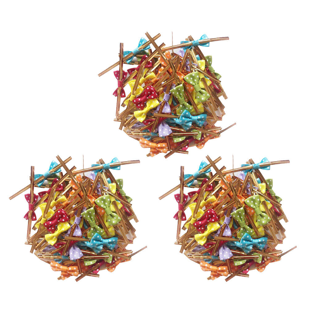 150 Pieces Bowknot Sealing Wire Bakery Packing Cake Decoration