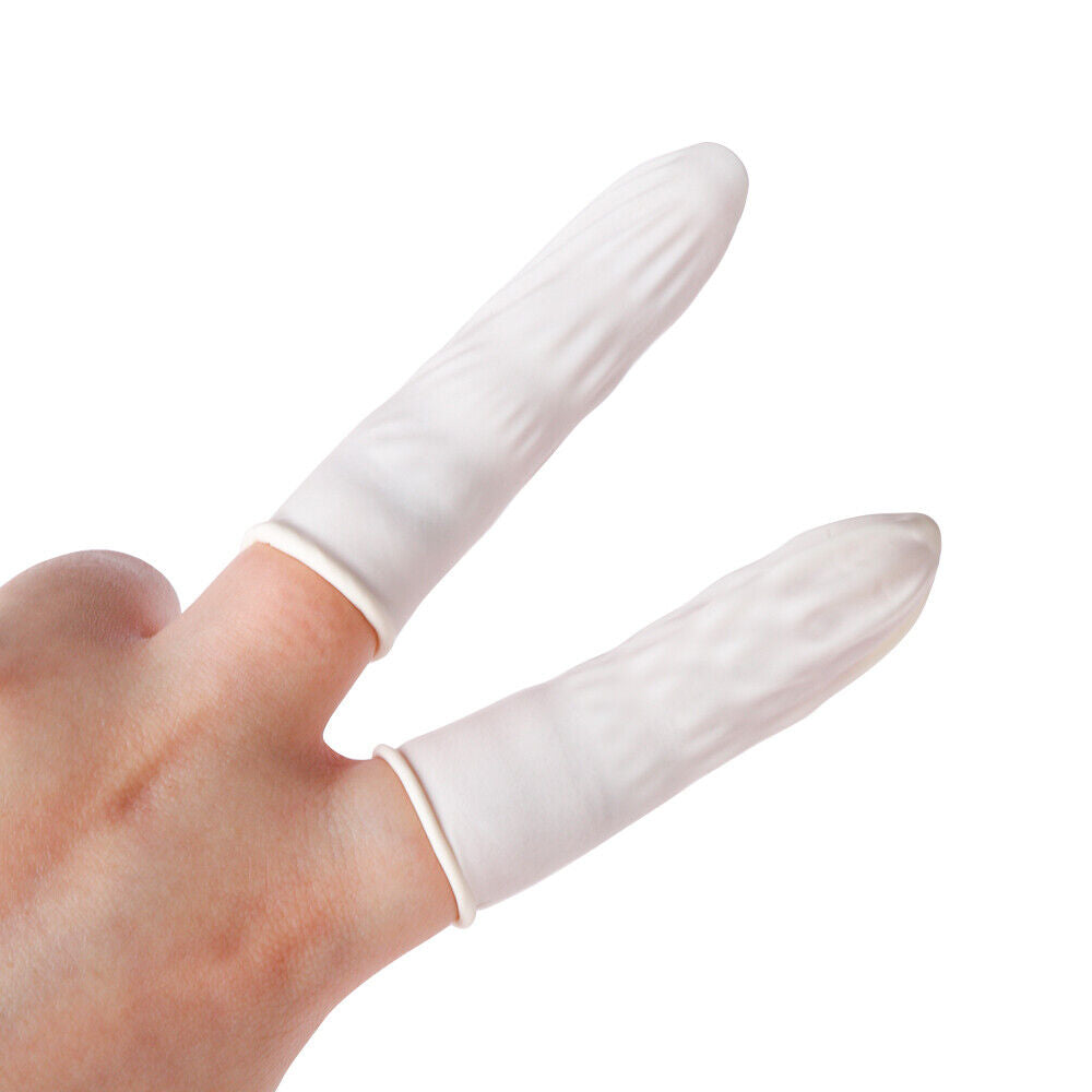 Fingertip Protective Rubber Gloves Finger Cots Protector Gloves Finger Cover