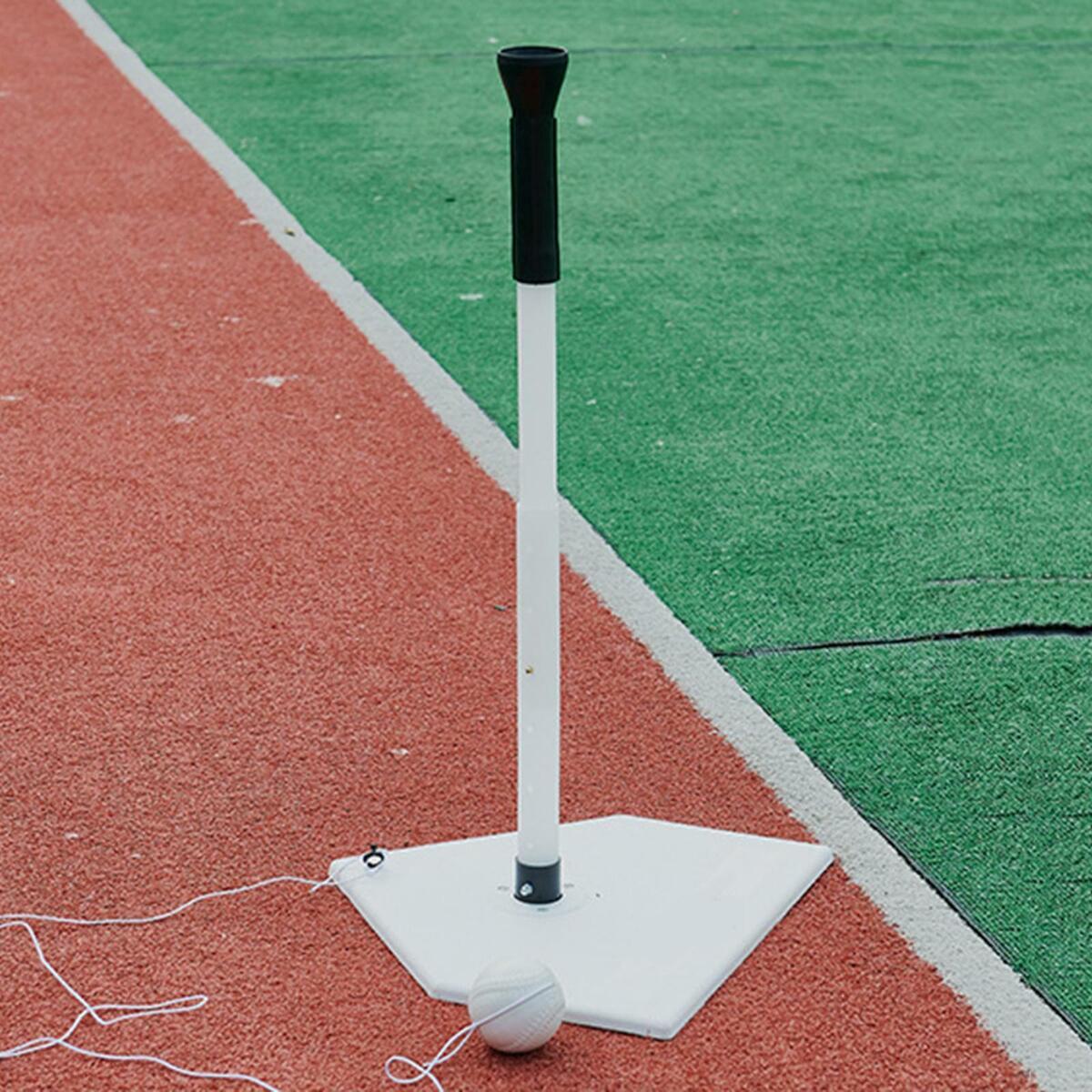Baseball Batting Tee Durable Adjustable Hitting Tee   Youth