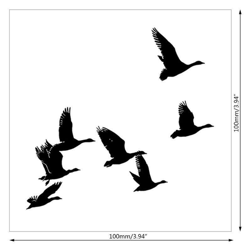Fly Bird Silicone Transparent Stamp Background Clear Stamps DIY Scrapbooking
