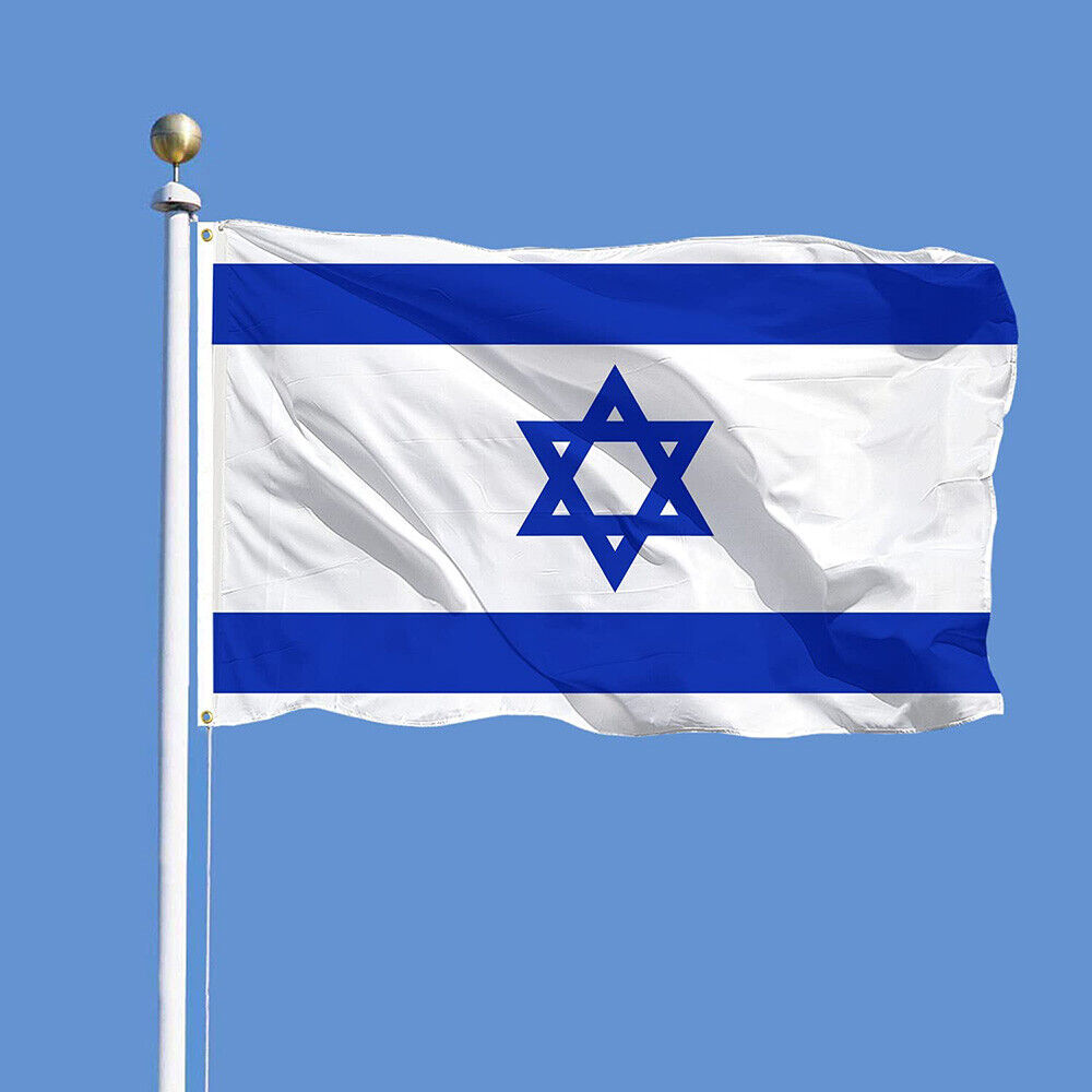 of David The United States Outdoors 90*150cm Israel Flag Sewn Stripes Banners
