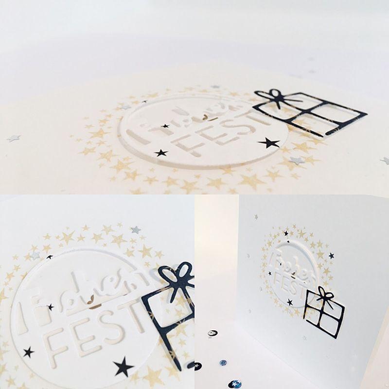 Gift Box Metal Cutting Dies Stencil DIY Scrapbooking Album Stamp Paper Card
