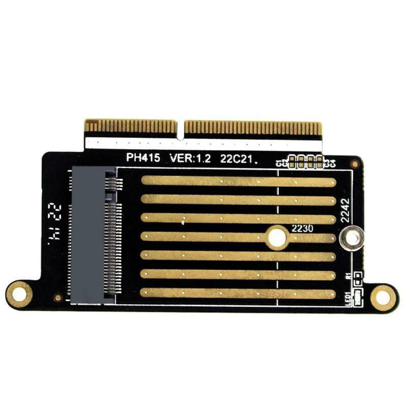 M.2 PCIe NVMe(M Key) 2230 2242 Type SSD to 2016 2017 13" A1708 SSD Adapter Card