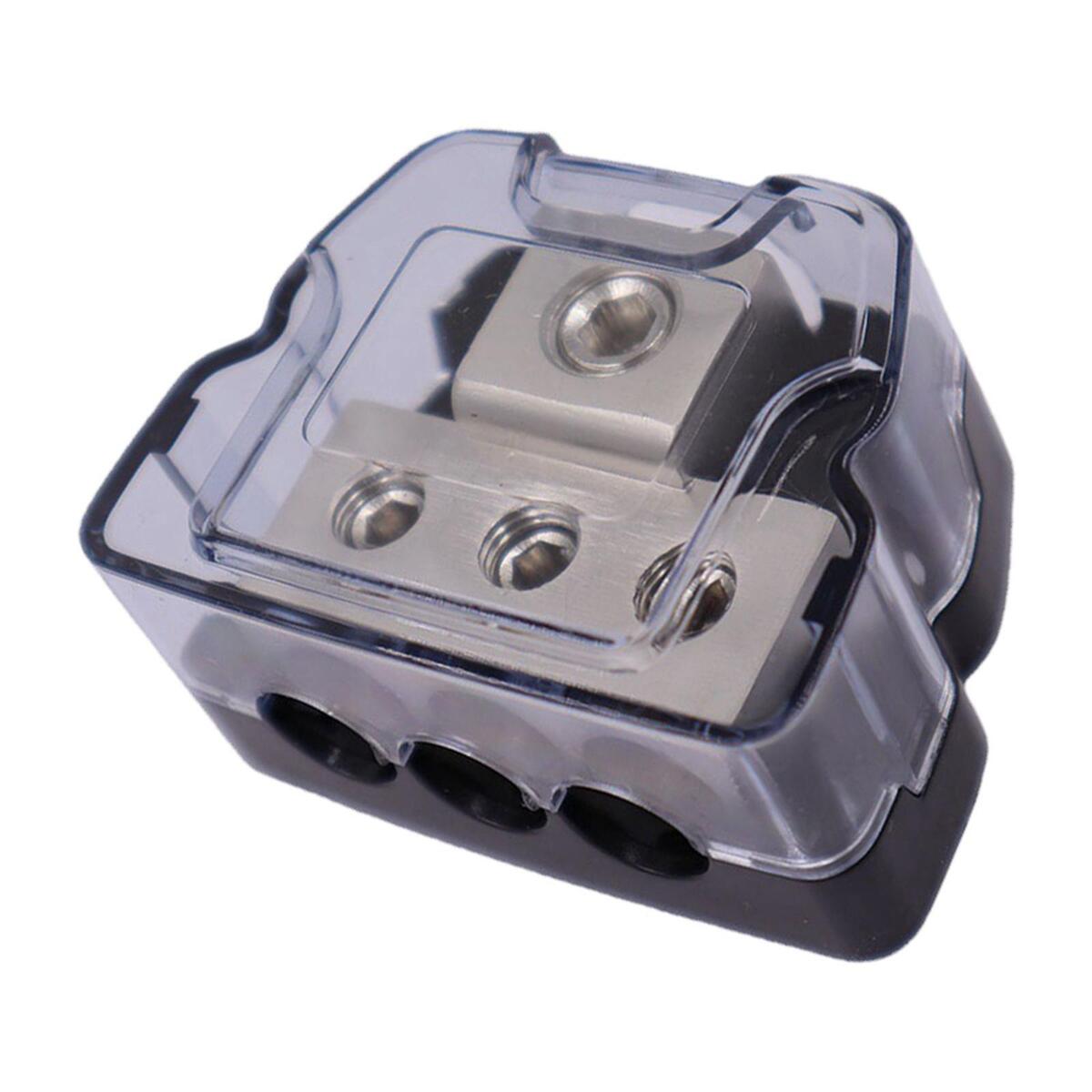 Power Distribution Block 3 Way Distributor Car Audio Splitter for RV ATV