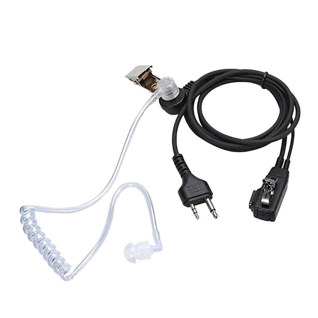 Walkie Talkies Earpiece Mic Acoustic Tube Headset for Midland GXT250/255/325