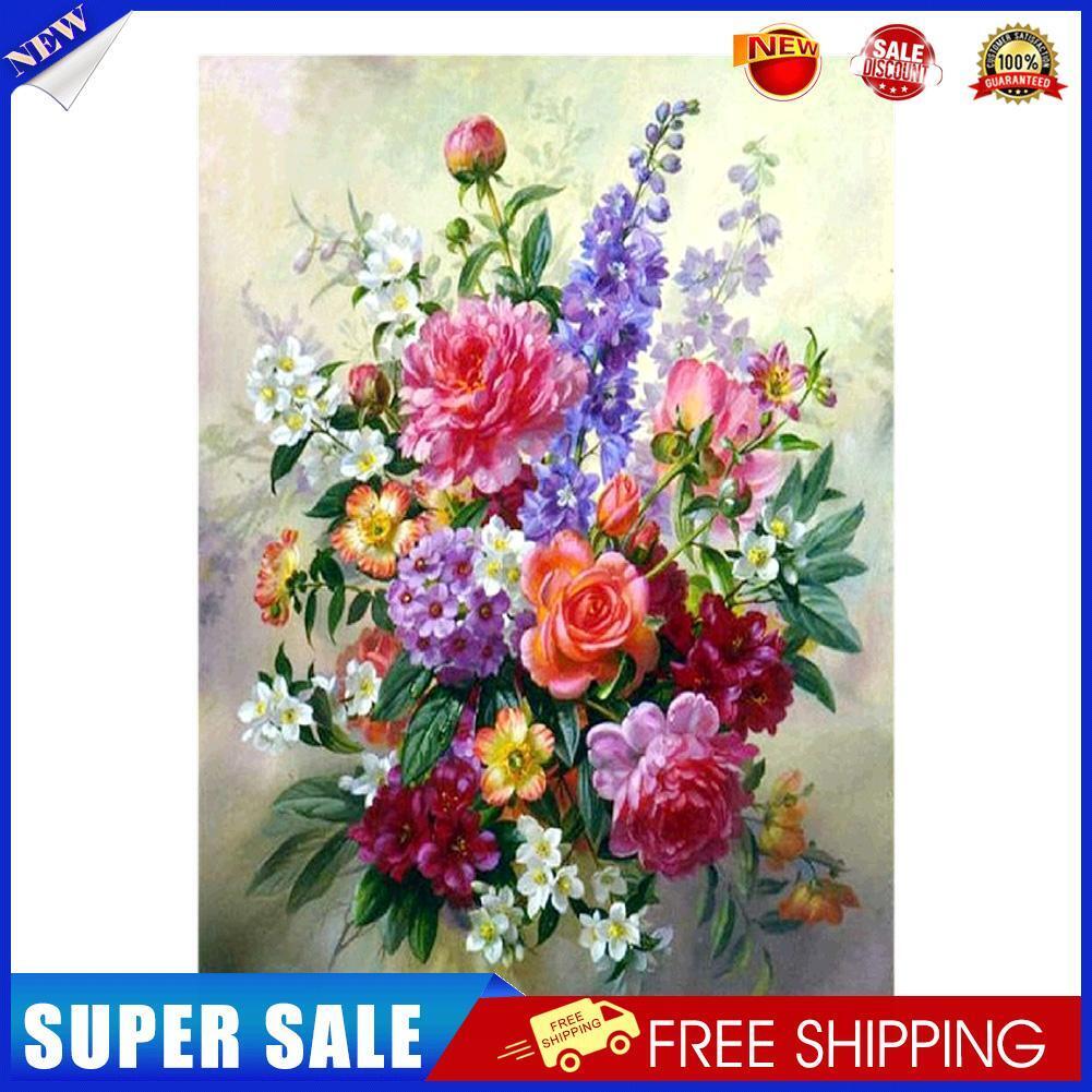 Flower Arrangement 5D Diamond Painting Embroidery DIY Cross Stitch Decor
