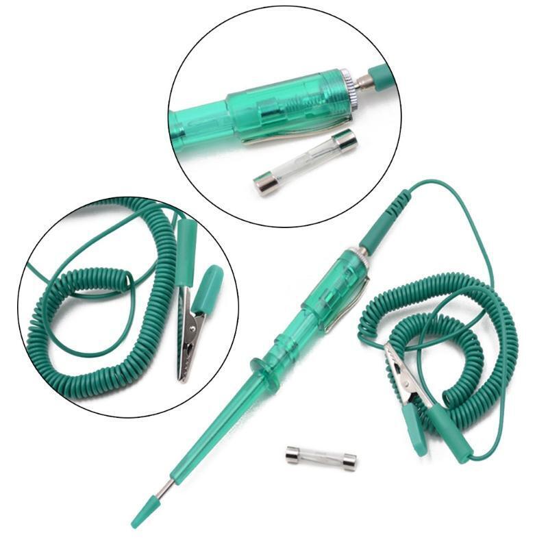 Green DC 6V-12V-24 Volts Voltage Gauge Test Pencil Detector Car Circuit Tester