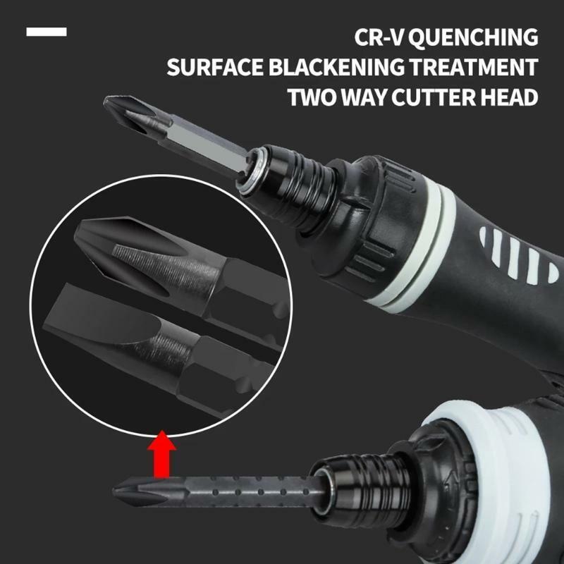 Dual-purpose Ratchet Screwdriver CRV High Quality Steel Screwdrivers Magnetic