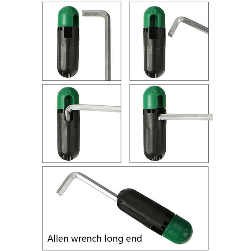 1.5-10mm Capsule Shape Handle Hexagon Hex Wrench Afterburner Stick Hexagonal Han