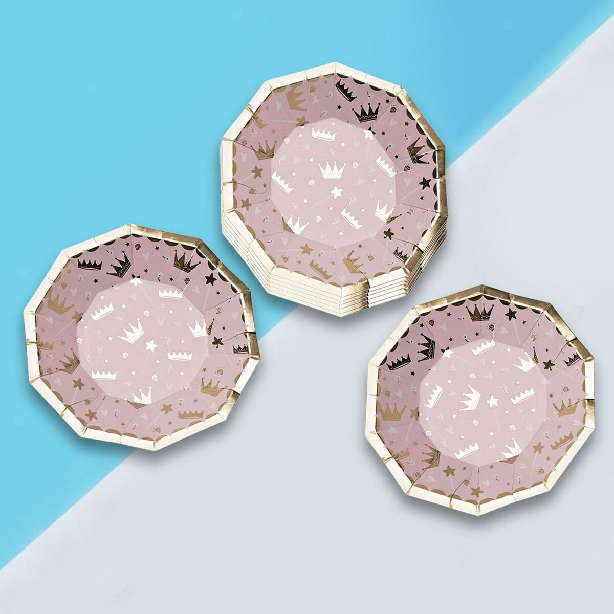 Elegant Disposable Dinner Plate for Thanksgiving Bridal Shower Graduation