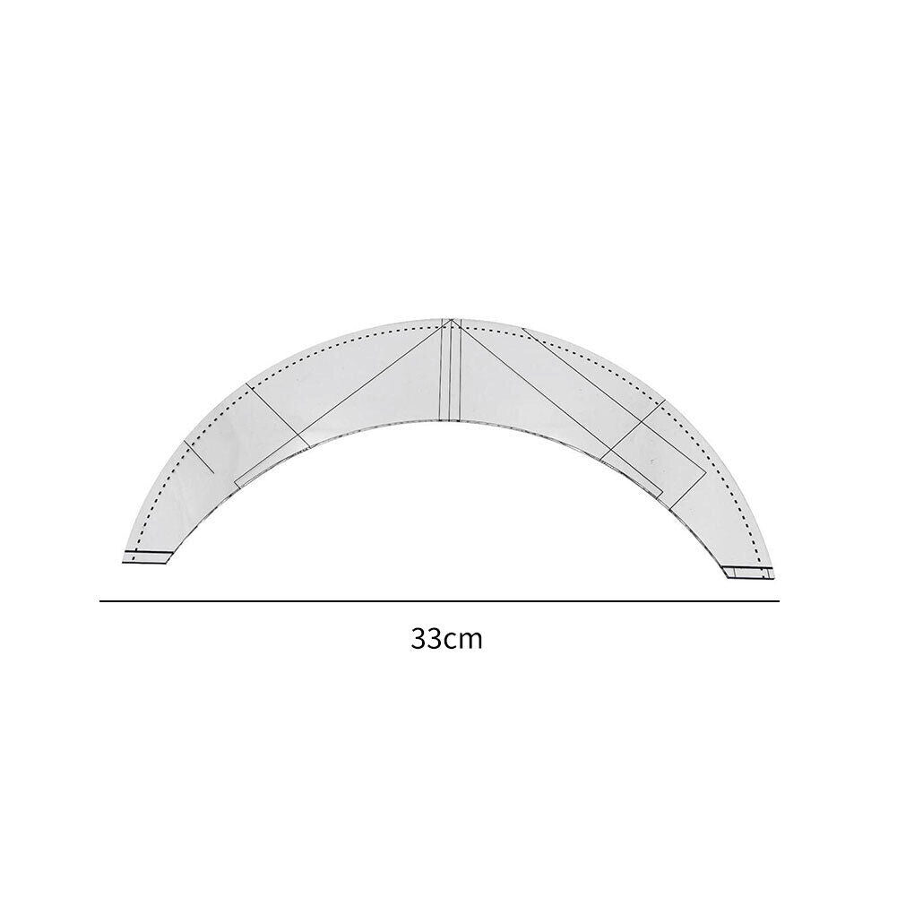Quilting Ruler Tablecloth Braided Twist Template DIY Sewing Craft (14 inch)