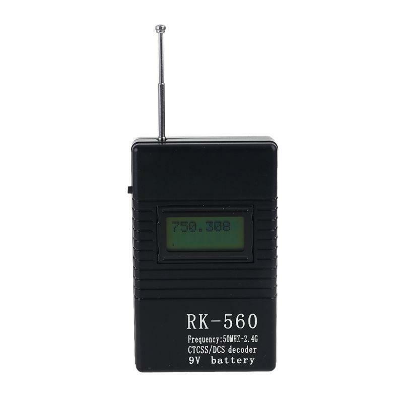 RK560 Portable 50MHz-2.4GHz Handheld Frequency Counter for Walkie Talkie Radio