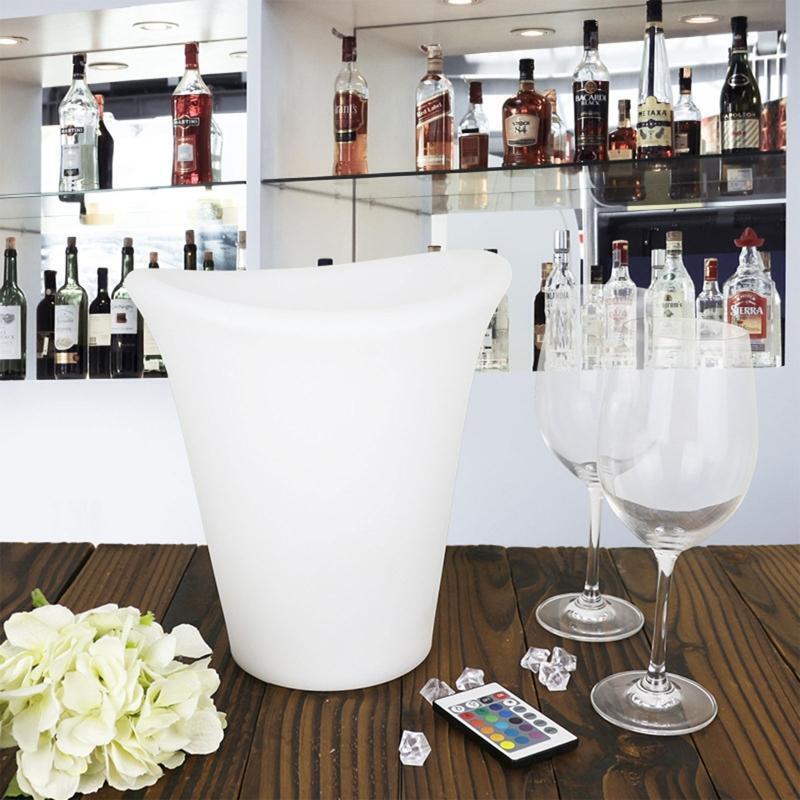 Durable Versatile Ice Bucket Large Ice Buckets Wine Coolers Round Colorful
