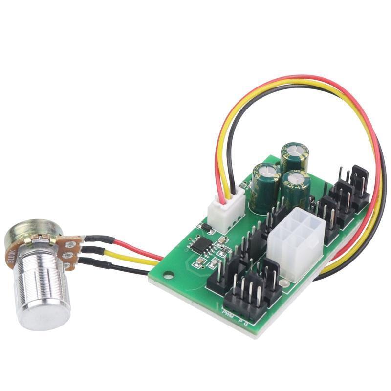 2510-3P+1 12V Computer Fan Speed Controller Module 8channel PC Chassis Fan Hub