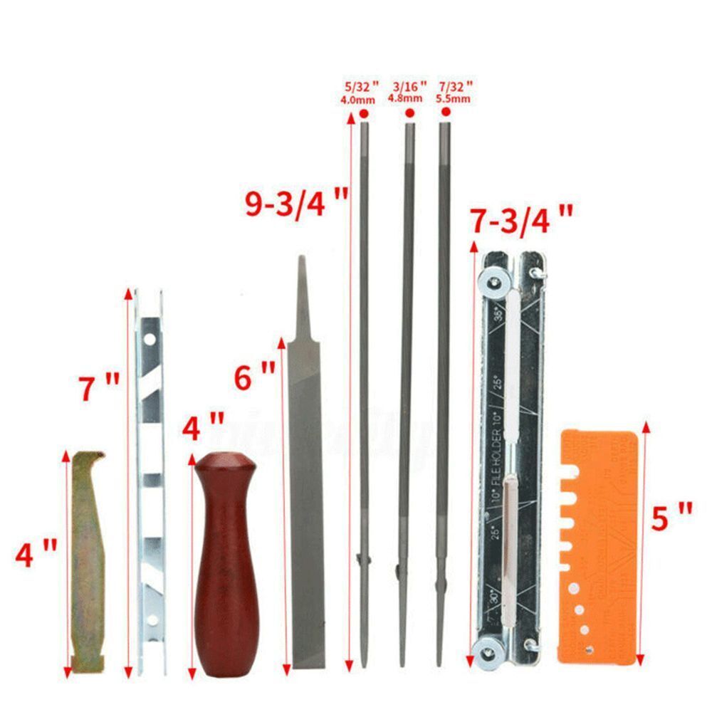 Saw Files Tools Garden Accessories Chainsaw Sharpening File Chain Sharpen Saw