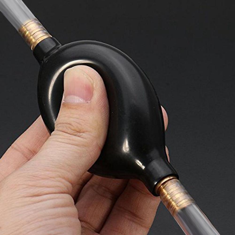 Siphon Hose Liquid Transfer Manual Hand Pump for Gas Water Oil Aquarium