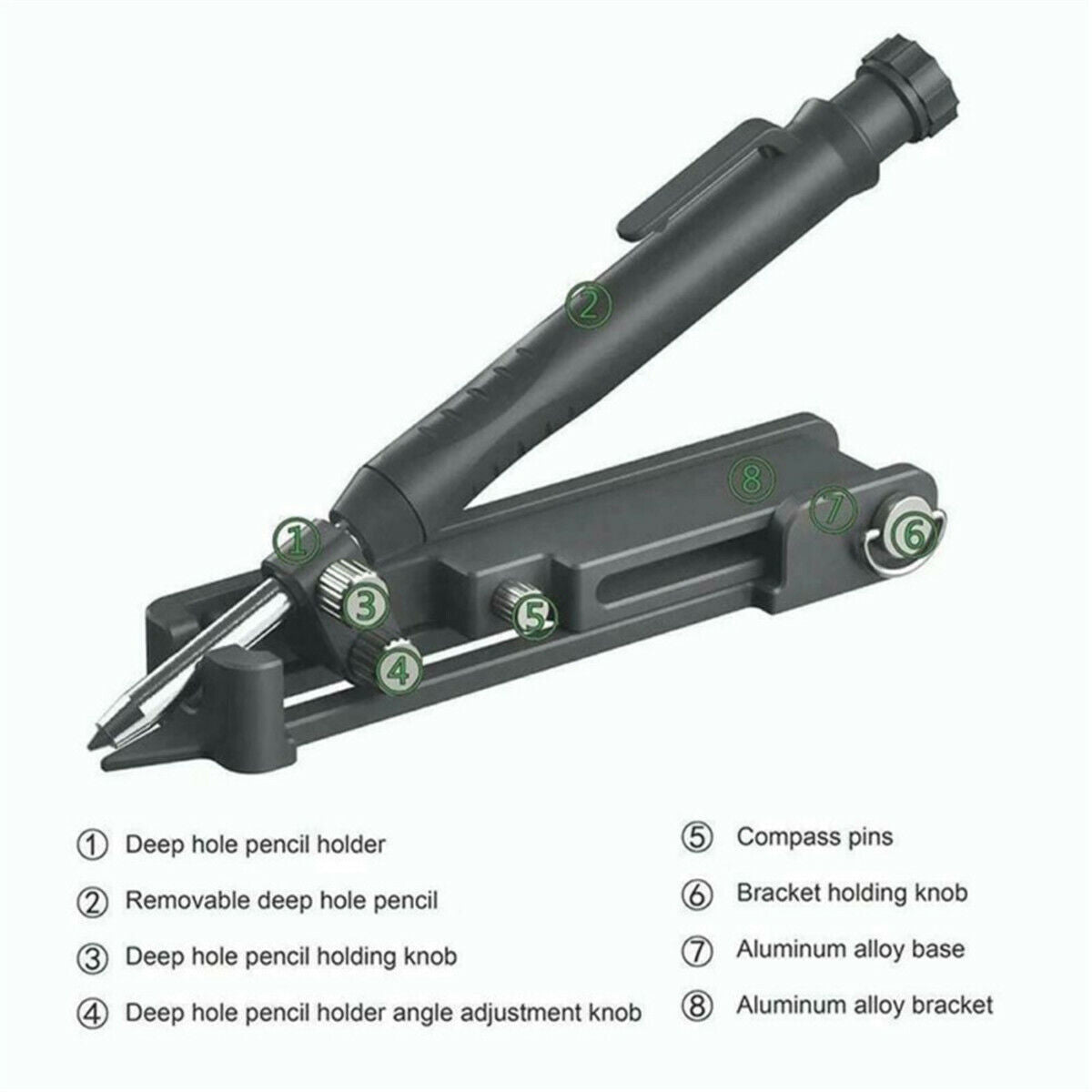 Multi-function Scribing Tool IY Woodworking Scribe Gauge Scriber Line Make