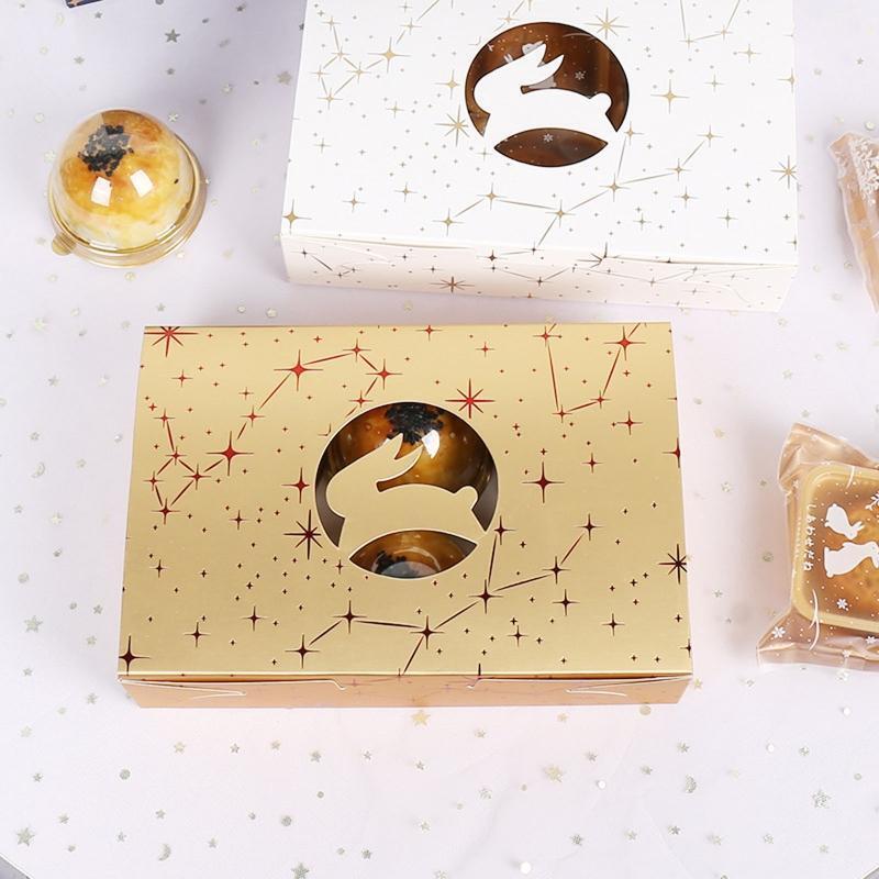 Mooncake Box Packing Box For Cake Cookie Baking Mid-Autumn Festival Packing Box