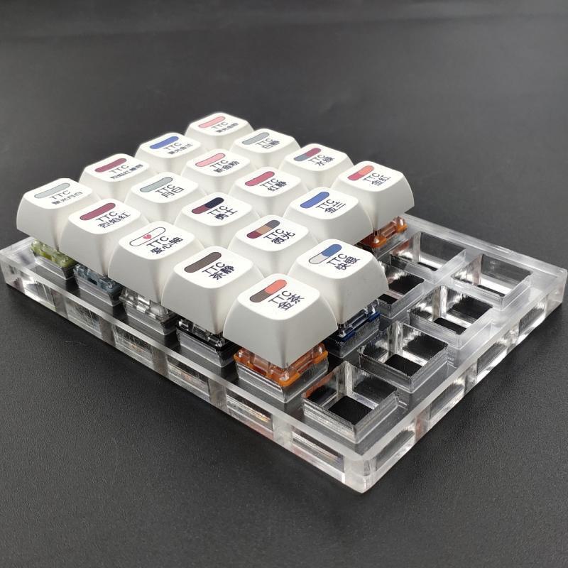 Switch Tester for TTC Switches Gaming Mechanical Keyboard 18 Keys Testing DIY