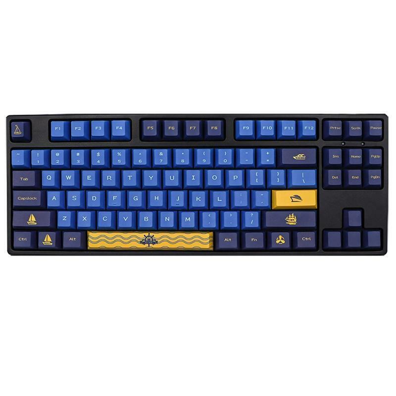 143 Keys Cherry Profile Nautical PBT Dye Subbed Keycap for Mechanical Keyboard