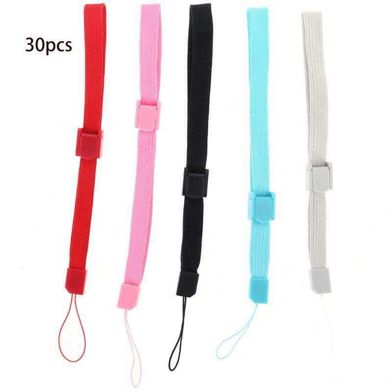 30pcs Universal Hand Wrist Strap Wristlet Wristband with Lock for Wii Remote