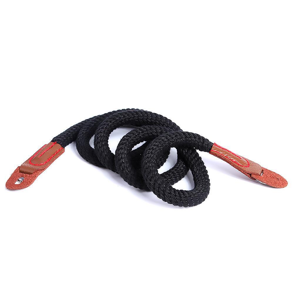 100cm Universal Camera Shoulder Strap Breathable Cotton Camera Belt (Black)