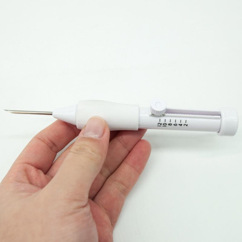Practical Embroidery Punch Needles Kit Hand Embroidery Starter Pens for Beginner