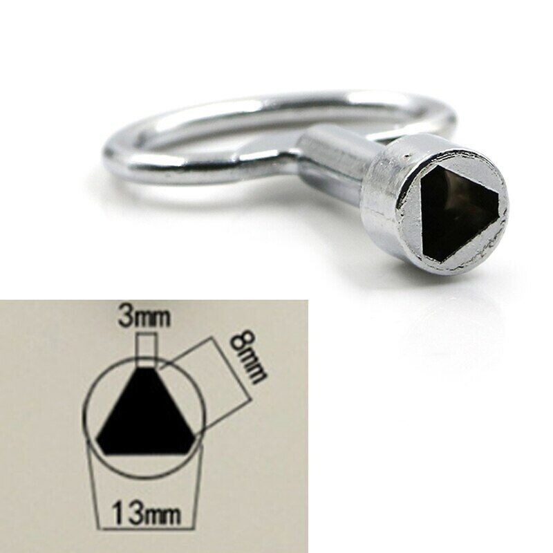 Multifunction Steel Key Wrench Cross Triangle Plumber Mini Key Wrench Hand