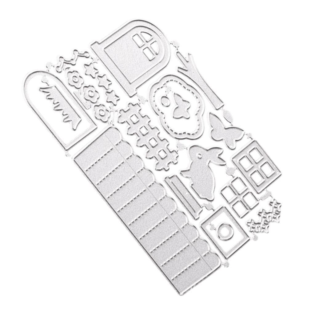 Garden Metal Cutting Dies Scrapbooking Album Paper Embossing Decoration DIY