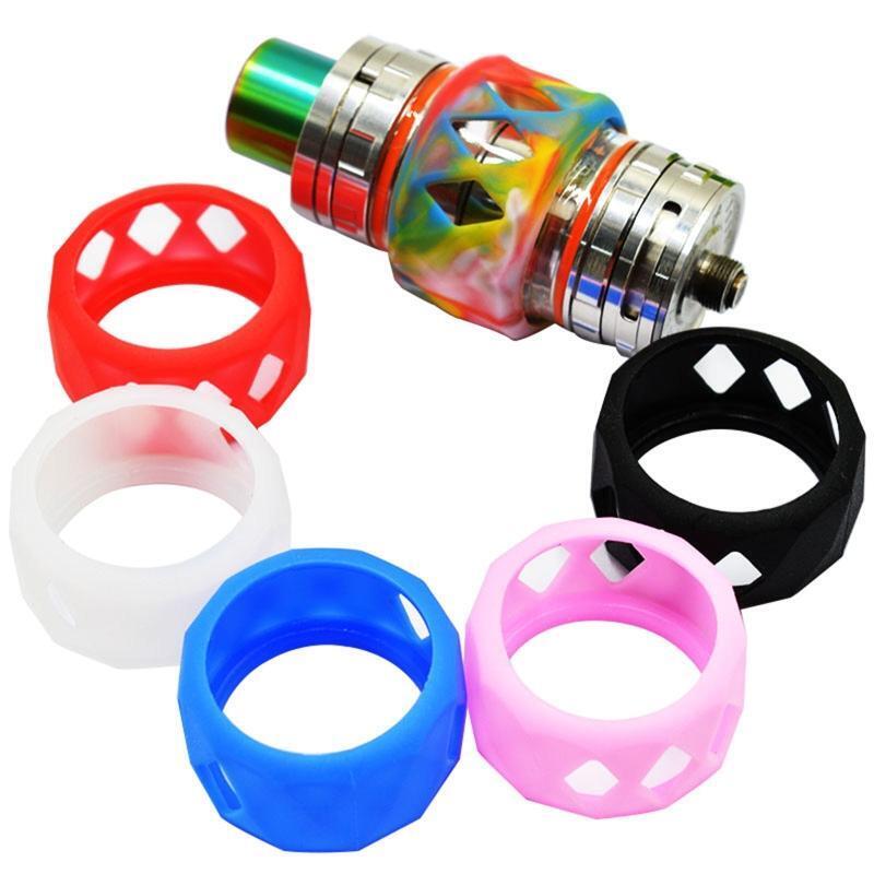 6Pieces/set Silicone Anti Slip Ring Non-Skid Band Ring Soft Protection Sleeve