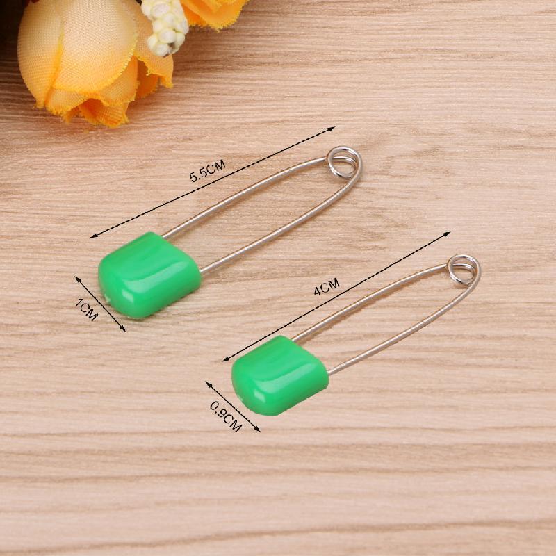 20Pcs Baby Infant Child Cloth Nappy Diaper Pins Safety Locking Holder Colorful