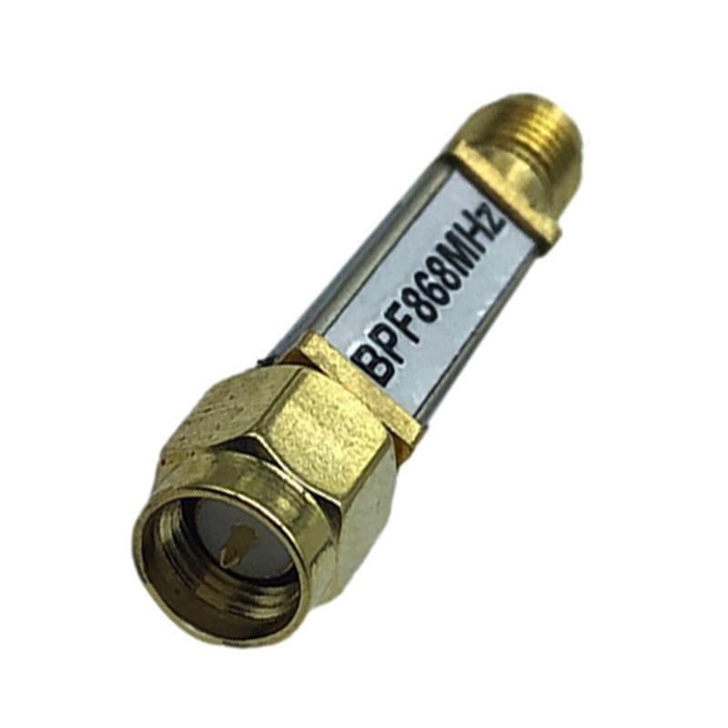 868MHz SAW Bandpass Filter 867?869MHz Passband  BPF-868Mhz SMA-M SMA-F interface
