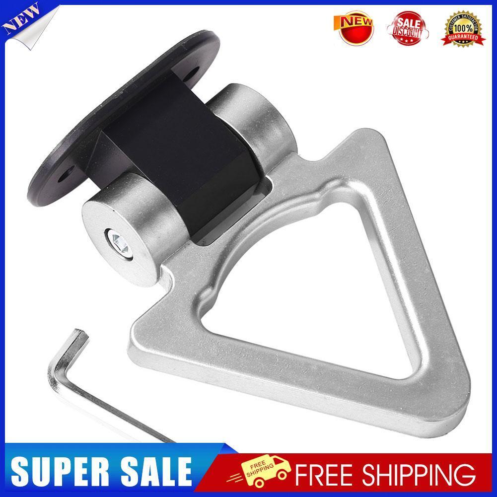 Decorative Car Trailer Hook Racing Triangle Style Bumper Tow Hook (Purple)