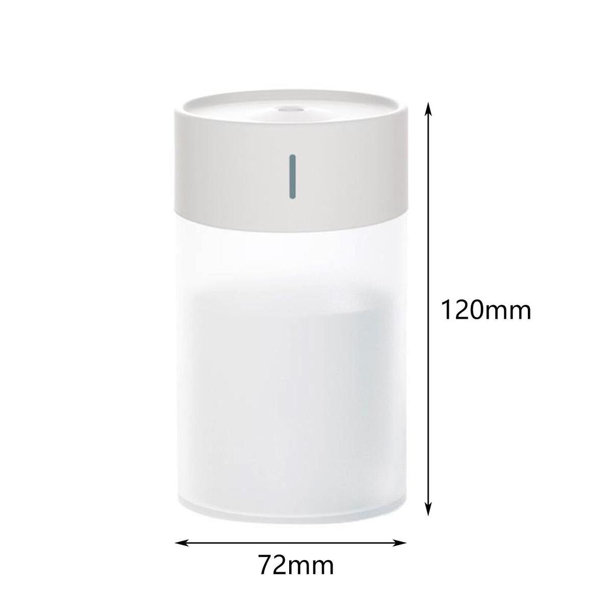 Portable Desktop Humidifier Silent Purifier Mist Maker Water Tank USB White