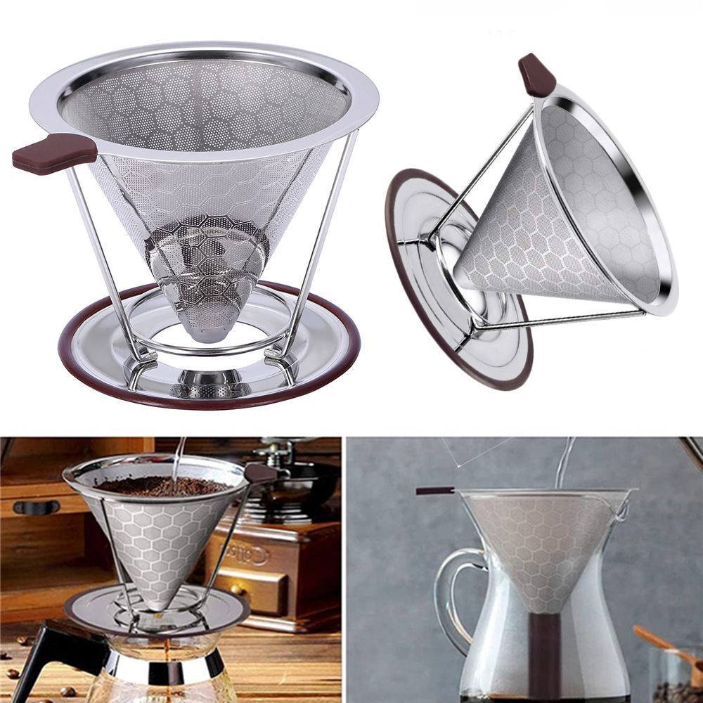 Coffee Filter Reusable Coffee Maker Pour Over Coffee Dripper Slow Drip