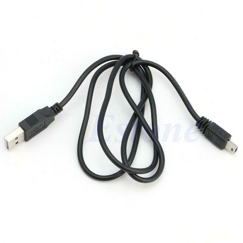 Lot USB 2.0 Male A to Mini 5 Pin B Data Sync Charger Cord Charging Cable Adapter