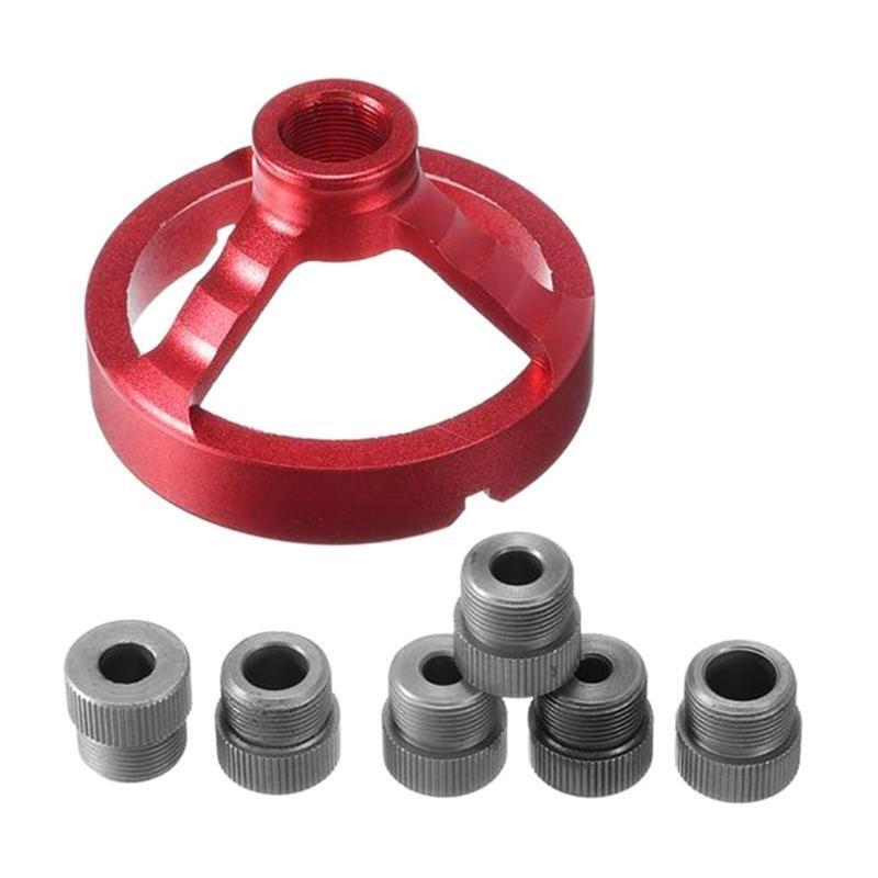 5/6/7/8/9/10mm V Drill Punch Locator Jig For Woodworking Tool Straight Corner