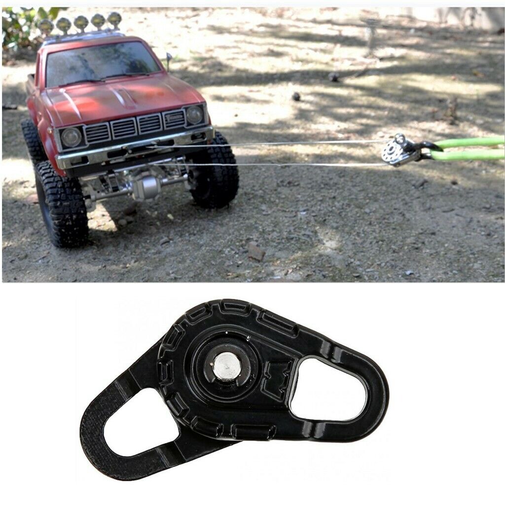 Heavy Duty  Winch Tow Rope Snatch Block 1:10 RC Car Vehicle Crawler