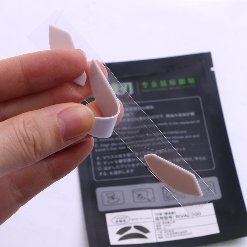 for RIVAL 100 100S Mouse Skates 1Set Replacement Mice Glide Feet