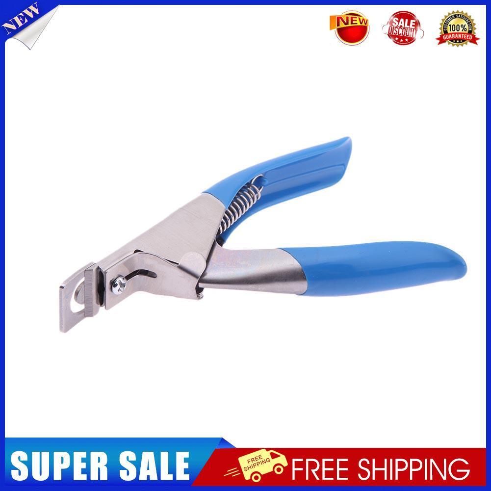 Stainless Steel Nail Clipper Acrylic Gel False Nail Tips Edge Cutter Tools